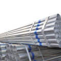 Q235 Q345 BS1387 tuyau en acier GI revêtu de zinc round soudé